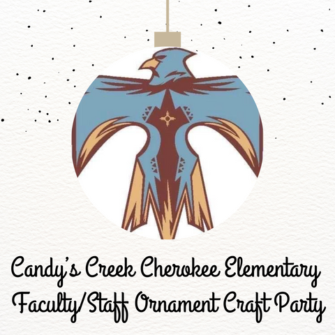 Candy's Creek Elementary Faculty/Staff Ornament Craft Party (11/14)