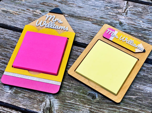 Personalized Notepad Holder