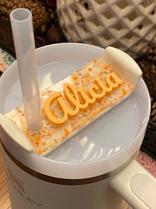 Personalized Tumbler Name Plate: Patterns