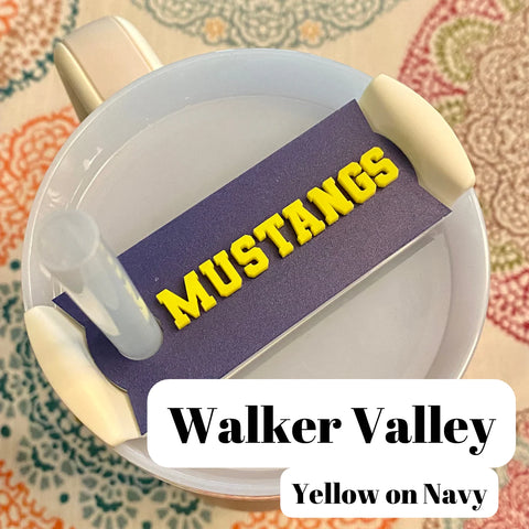 Walker Valley Tumbler Name Plate - Stanley H2.0 40oz.