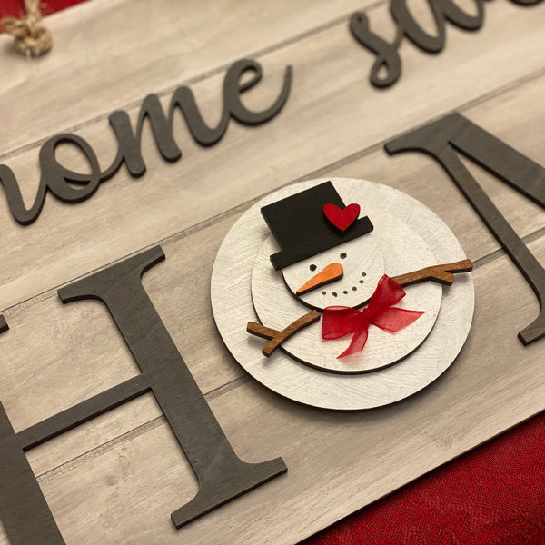 Home Sweet Home Door Hanger Art Party