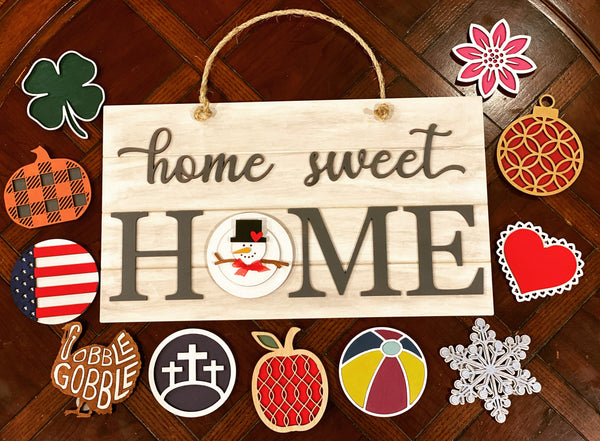 Home Sweet Home Door Hanger Art Party