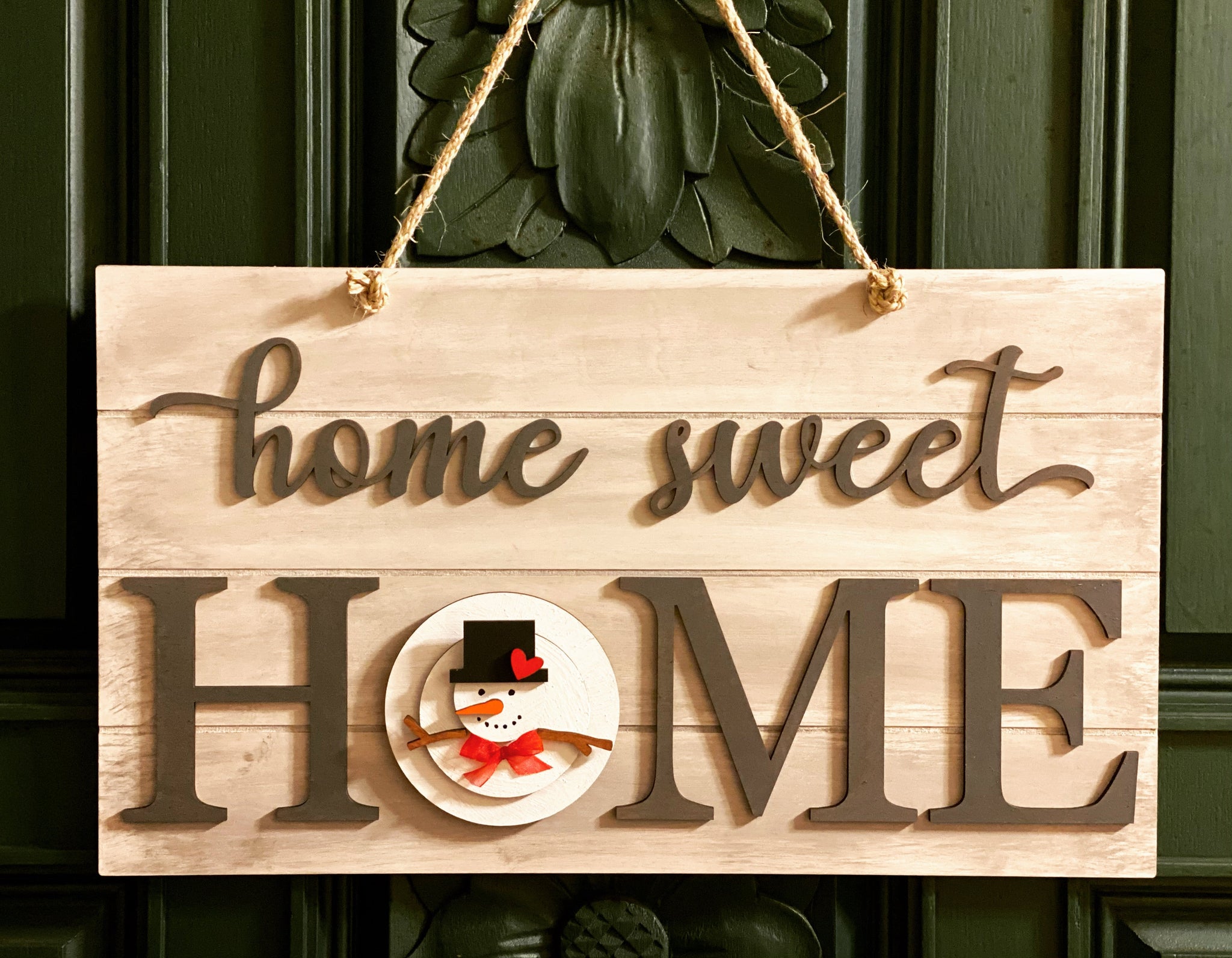 Home Sweet Home Door Hanger Art Party