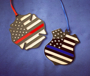 Fire / Police Badge Ornament
