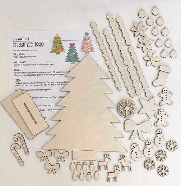 Christmas Tree Craft Kit