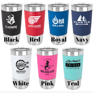 Tumbler with Silicone Wrap