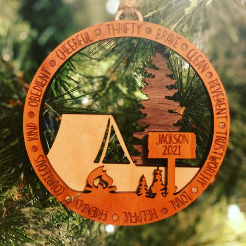 Scout / Camp Ornament