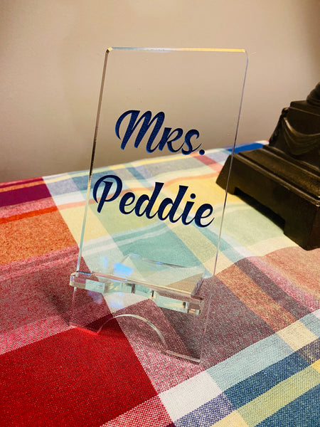 Personalized Phone Easel Stand