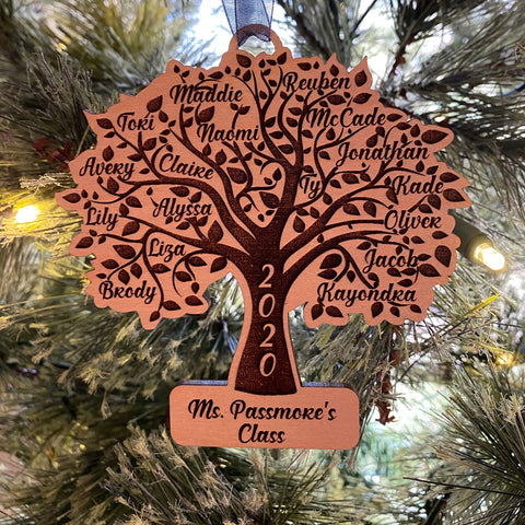 Class/Family Tree Ornament